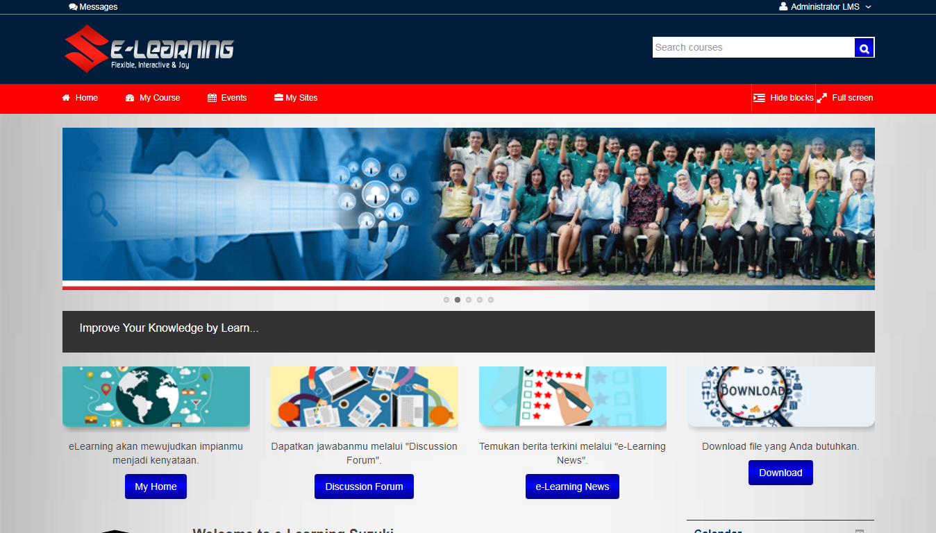 Implementasi SSL & Upgrade E-Learning PT. Suzuki Indomobil Sales (Jakarta-2018)