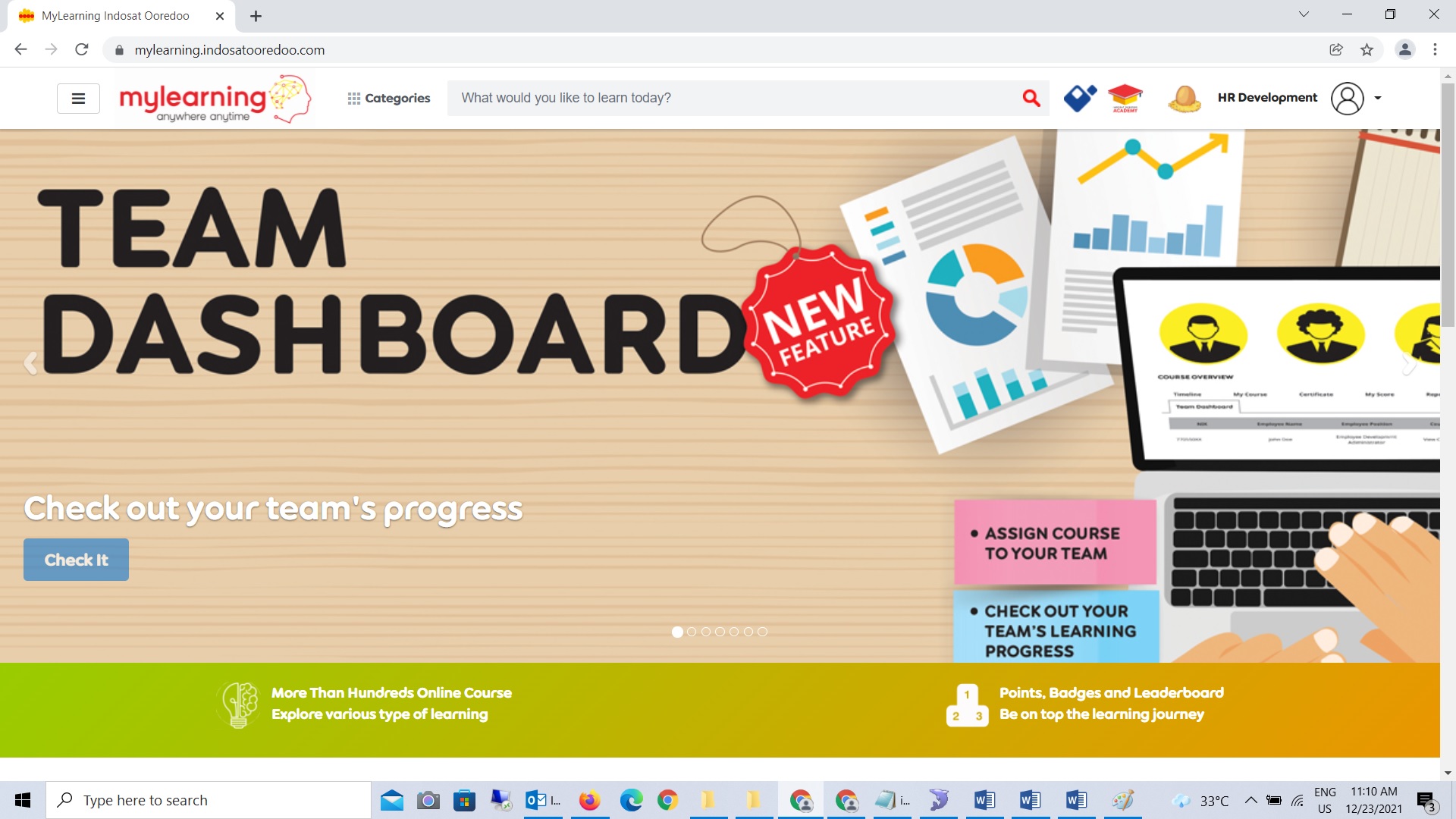 Implementasi Learning Management System PT. Indosat, Tbk (Jakarta-2018)