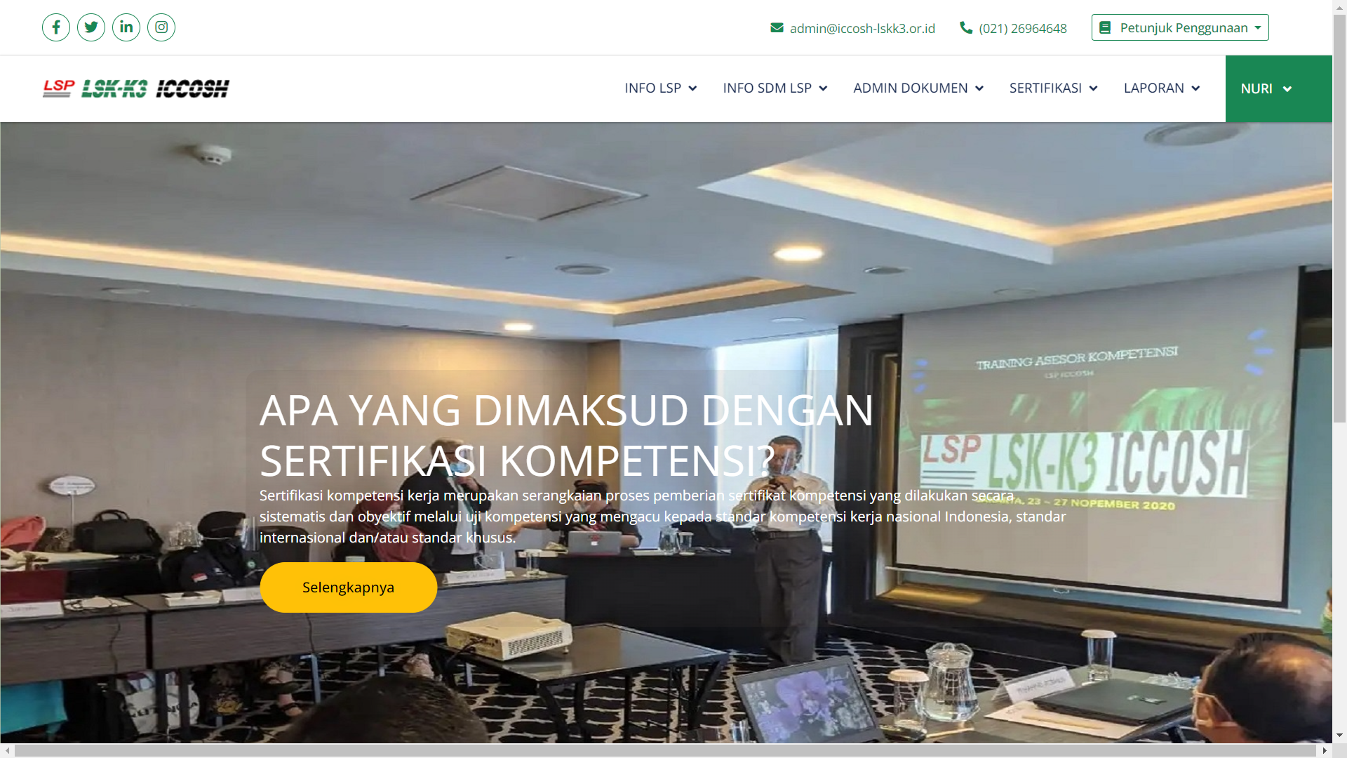 E-Assessment LSP LSK-K3 ICCOSH