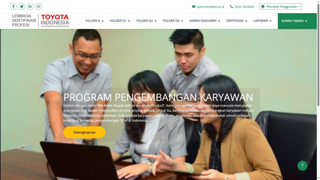 E-Assessment LSP TMMIN